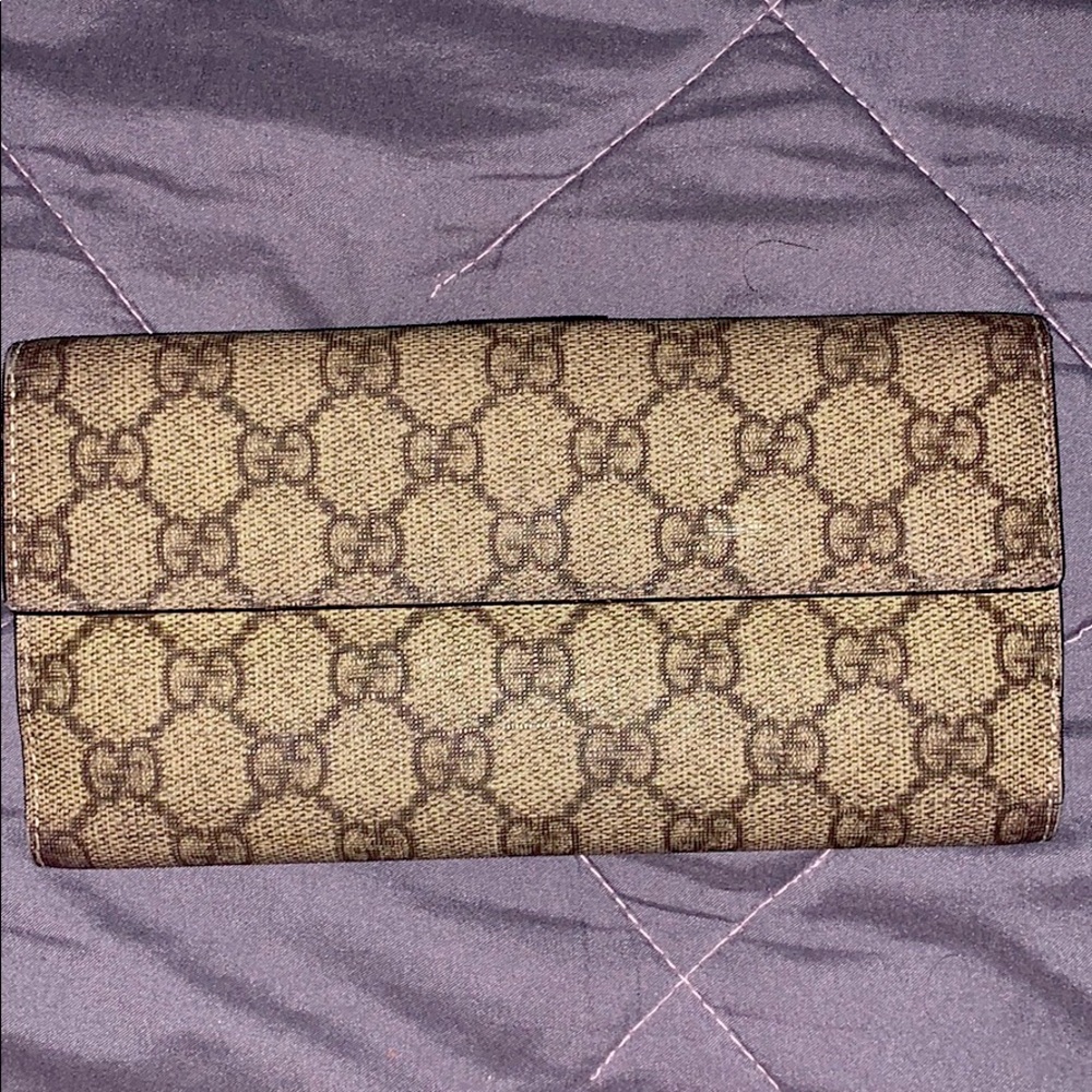 Gucci Brown Monogram Wallet